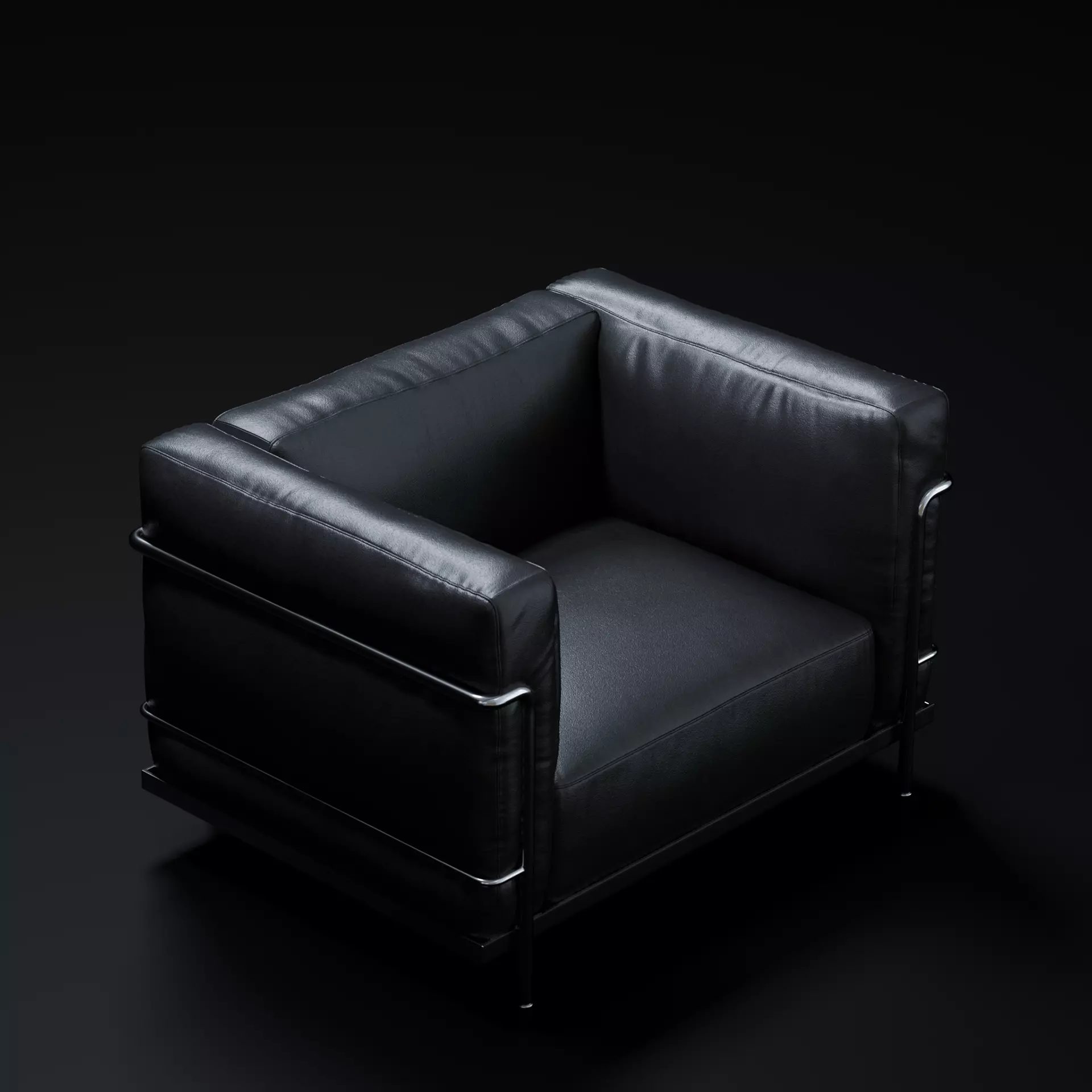 ANIMATION - Armchair Grand Confort 3D model_0