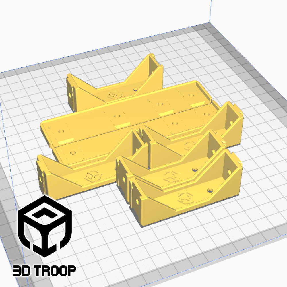 HD MODULAR SUPPORT 3D print model_7