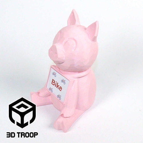 PINKY PIGGY BANK 3D print model