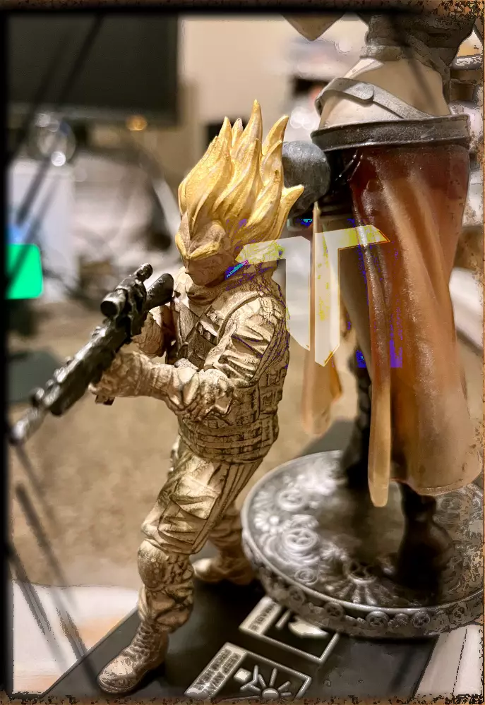 Majin SS2 Vegeta - Soldier 3D print model