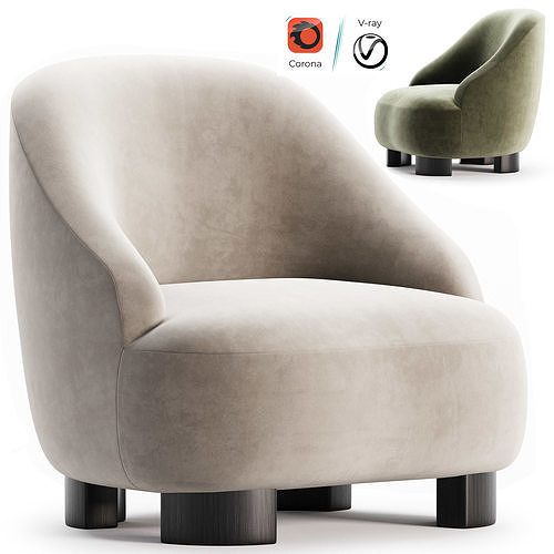 MARGAS LC1 By TRADITION 3D model