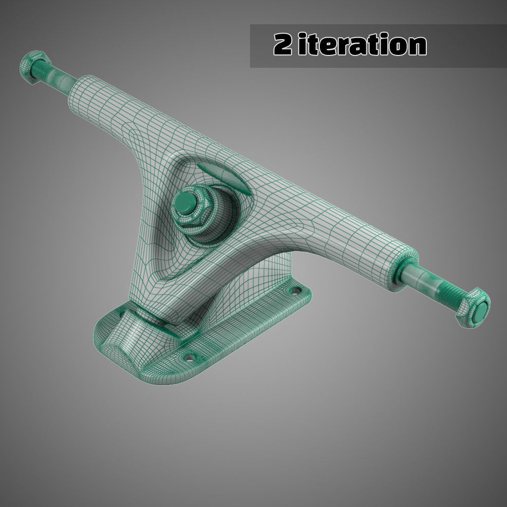 Inverted Trucks 3D model CGTrader