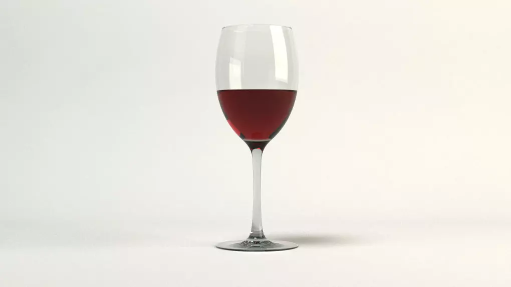 Red Wine 3D Model  3D model_0
