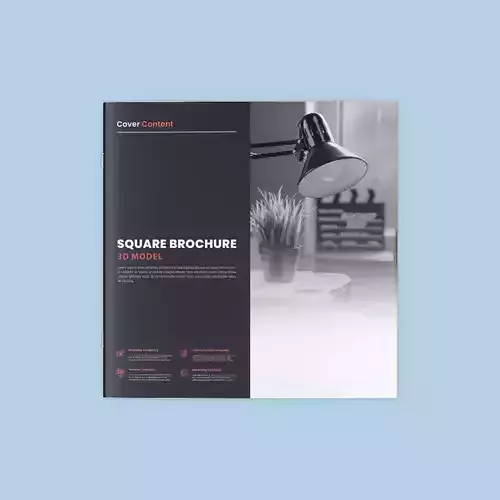 Square Brochure Closed