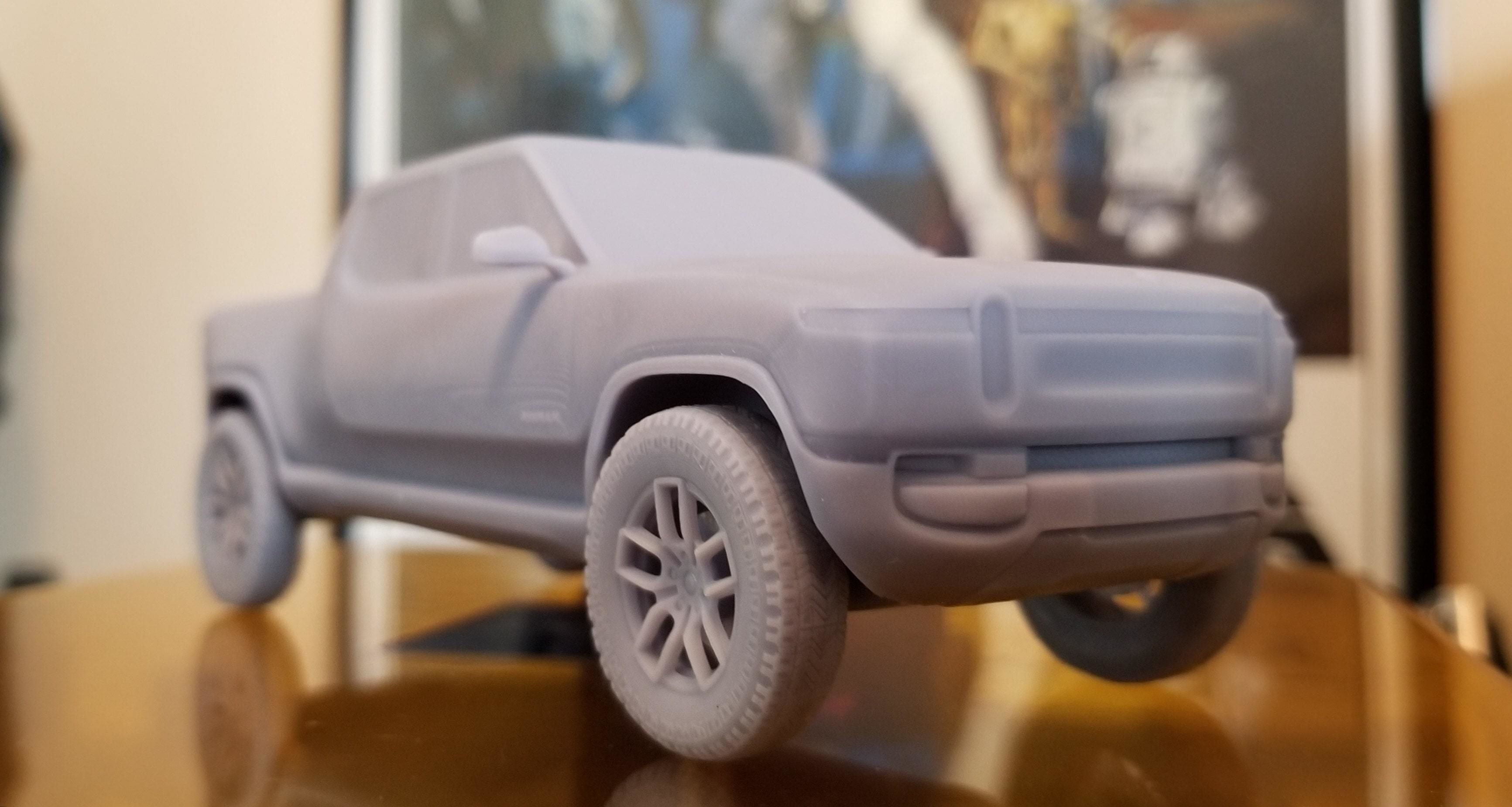 Rivian R1T STL 3D print Model 3D print model_7