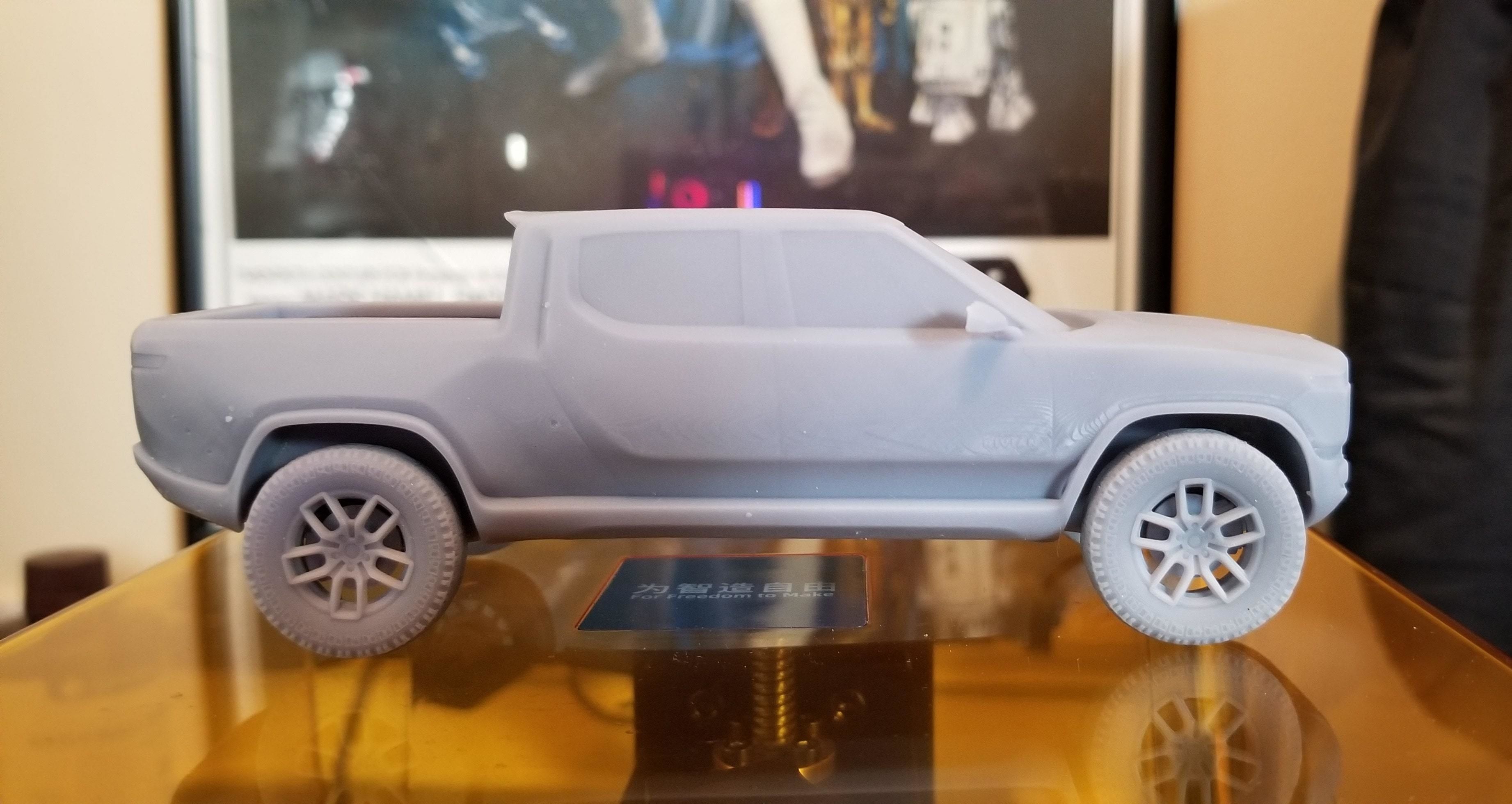 Rivian R1T STL 3D print Model 3D print model_6