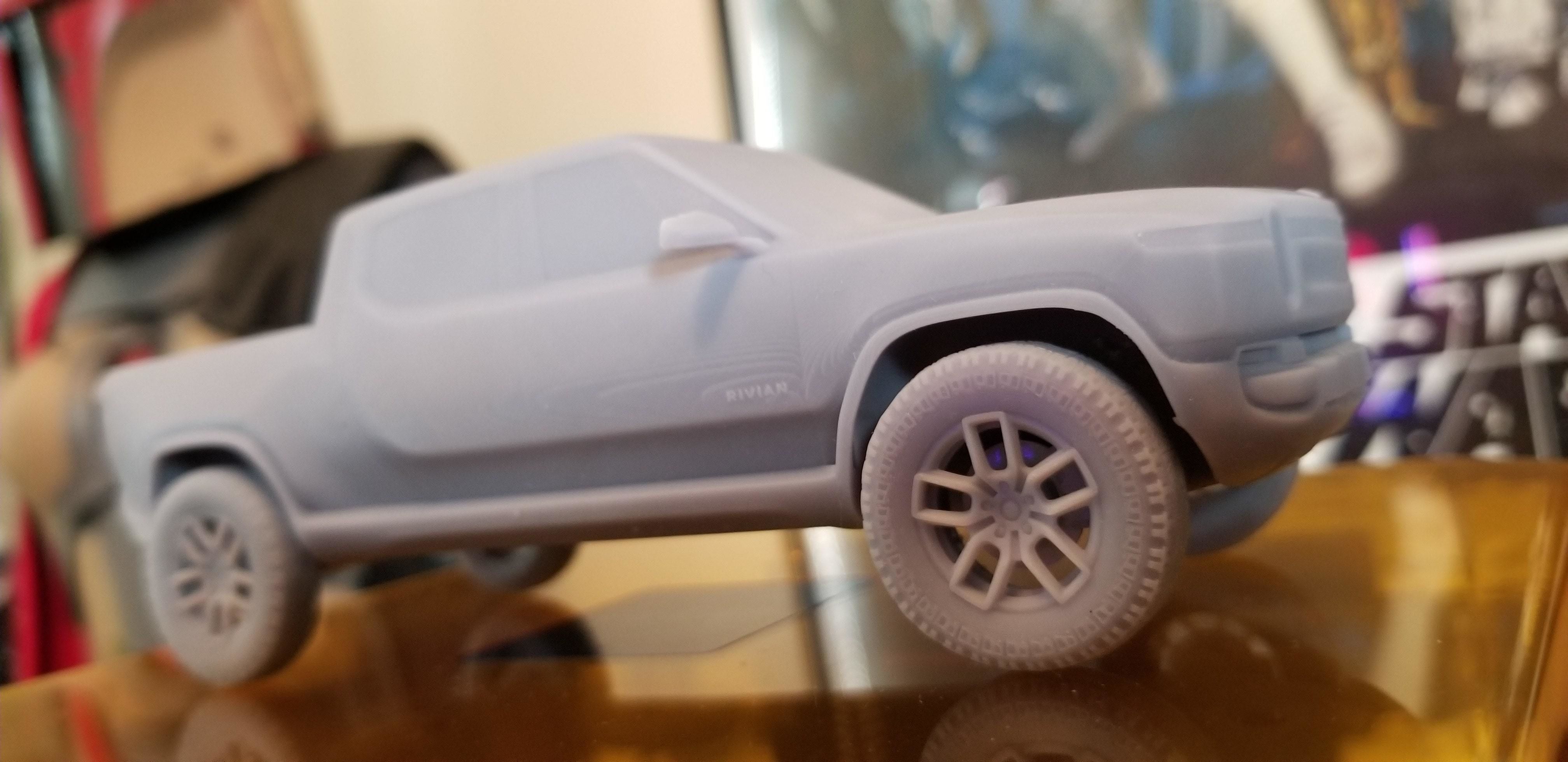 Rivian R1T STL 3D print Model 3D print model_9