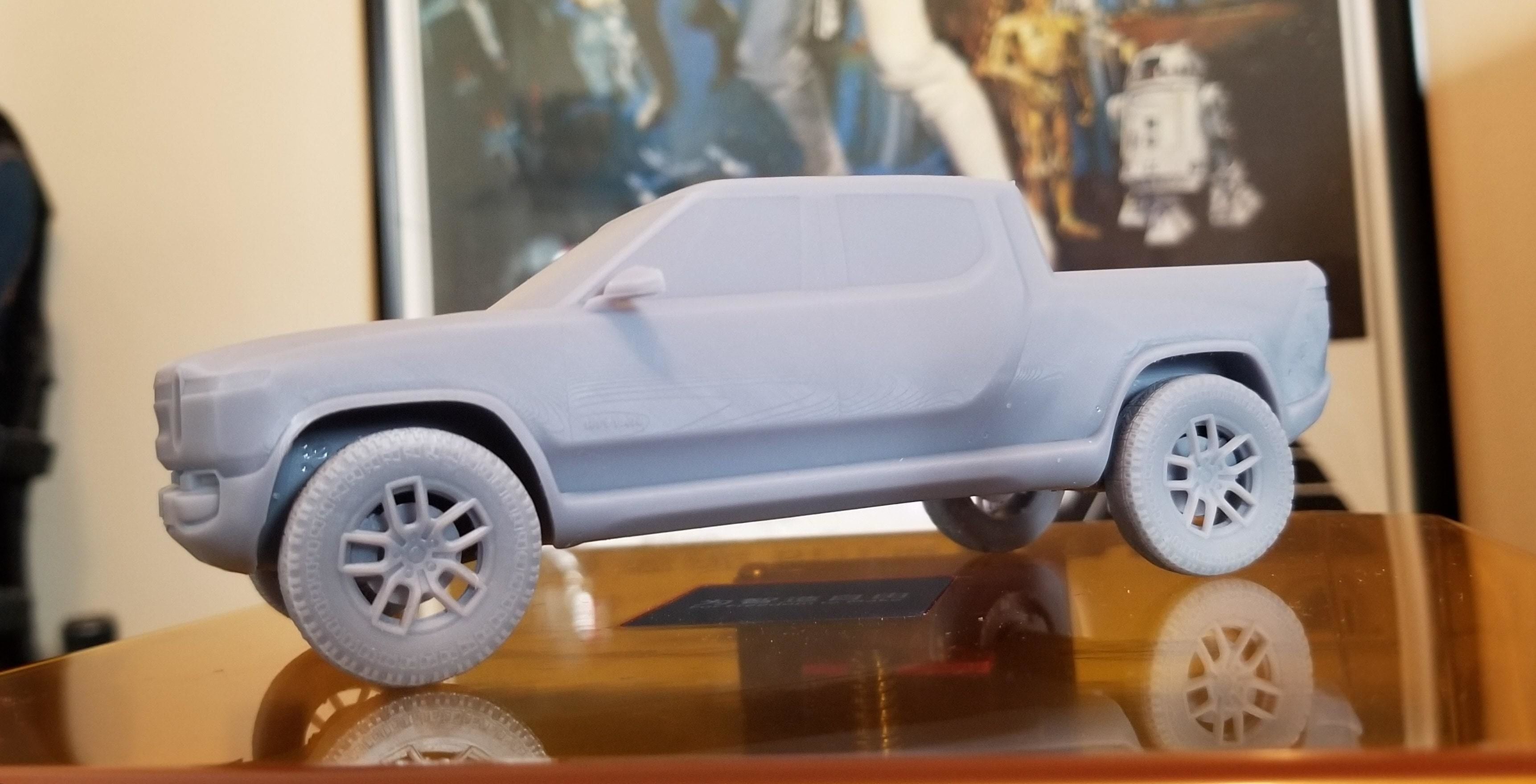 Rivian R1T STL 3D print Model 3D print model_8