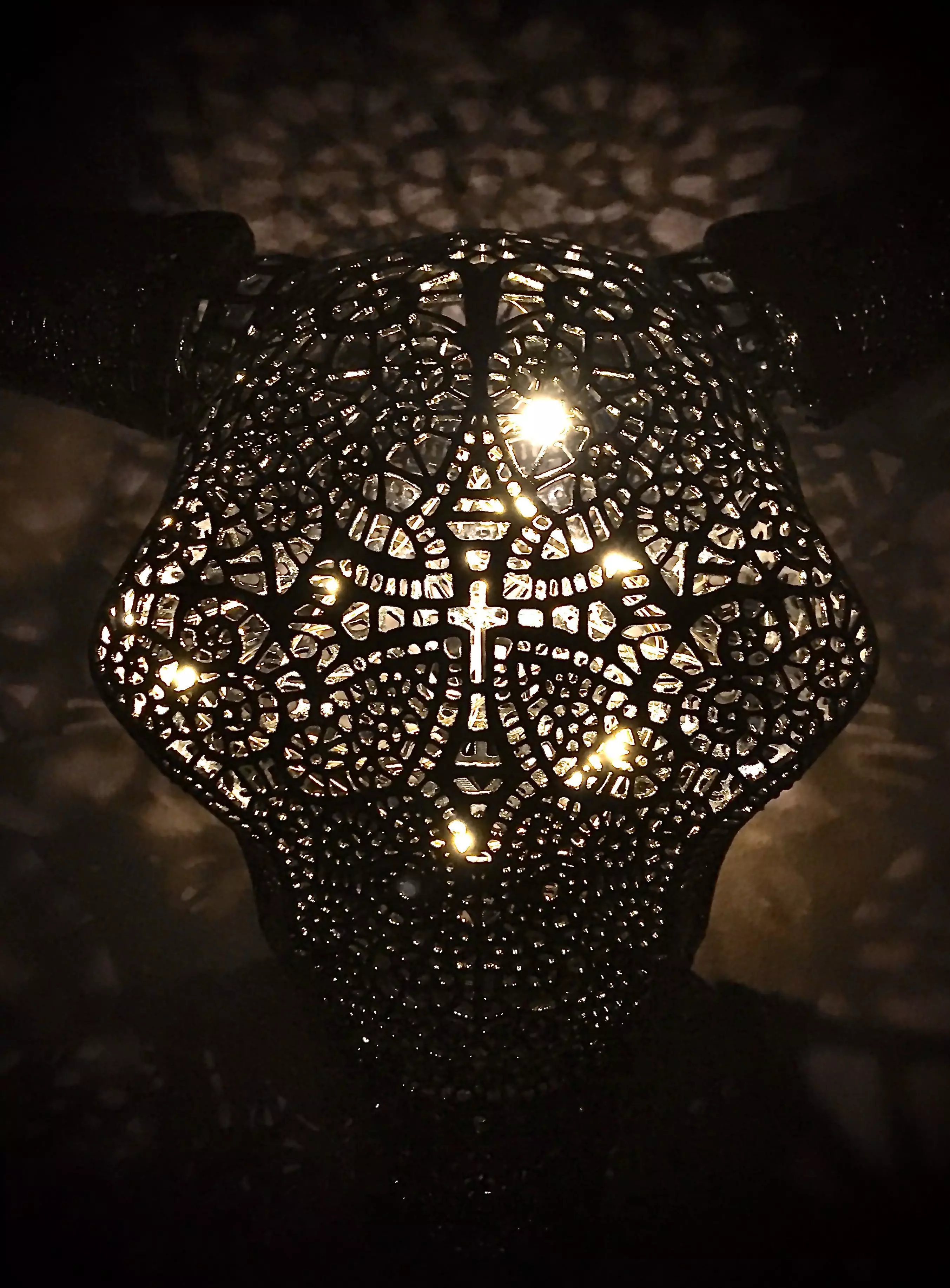 Filigree Bull Skull 3D print model_0