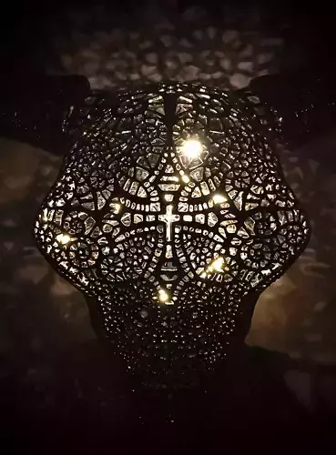 Filigree Bull Skull 3D print model