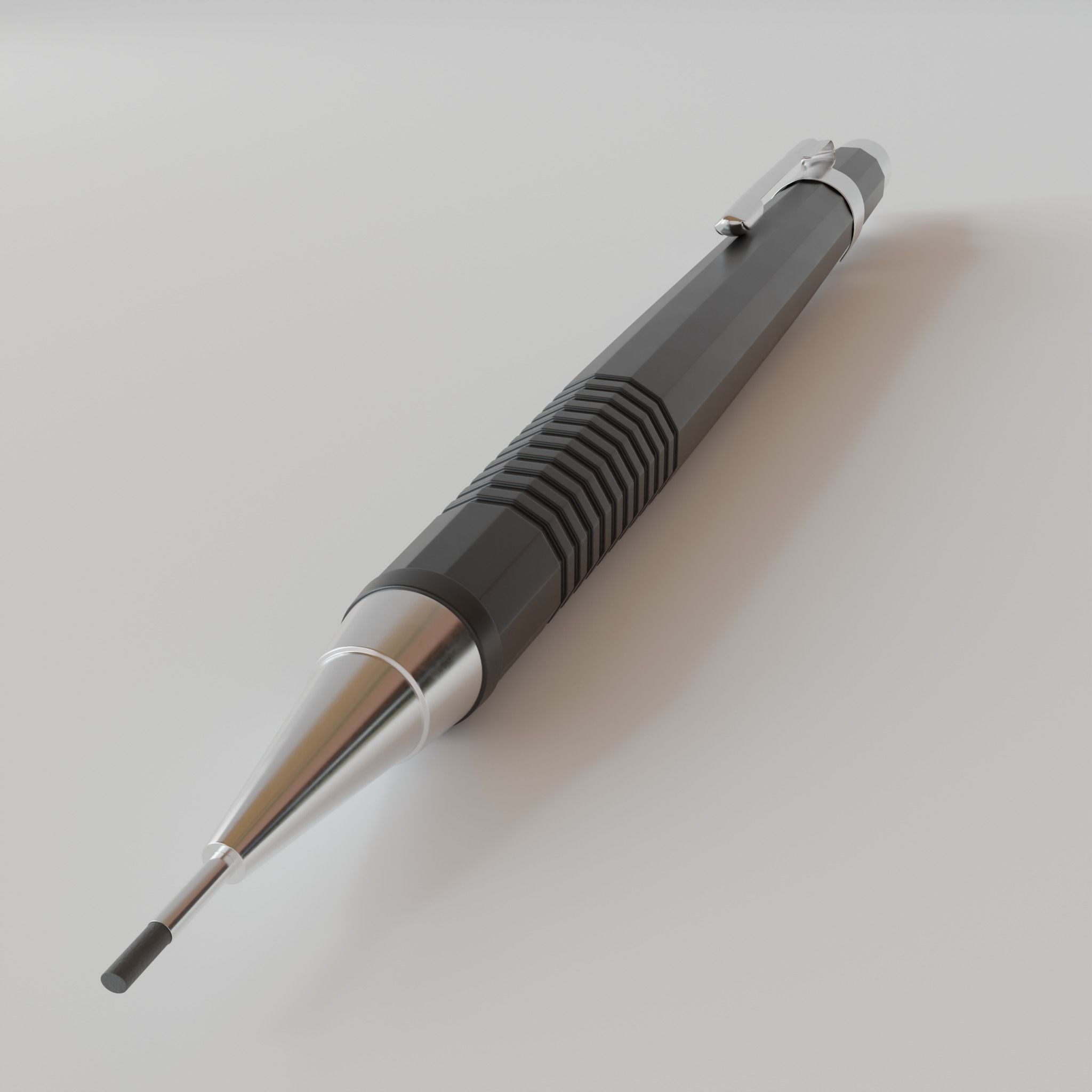 Mechanical Pencil 3D model_2