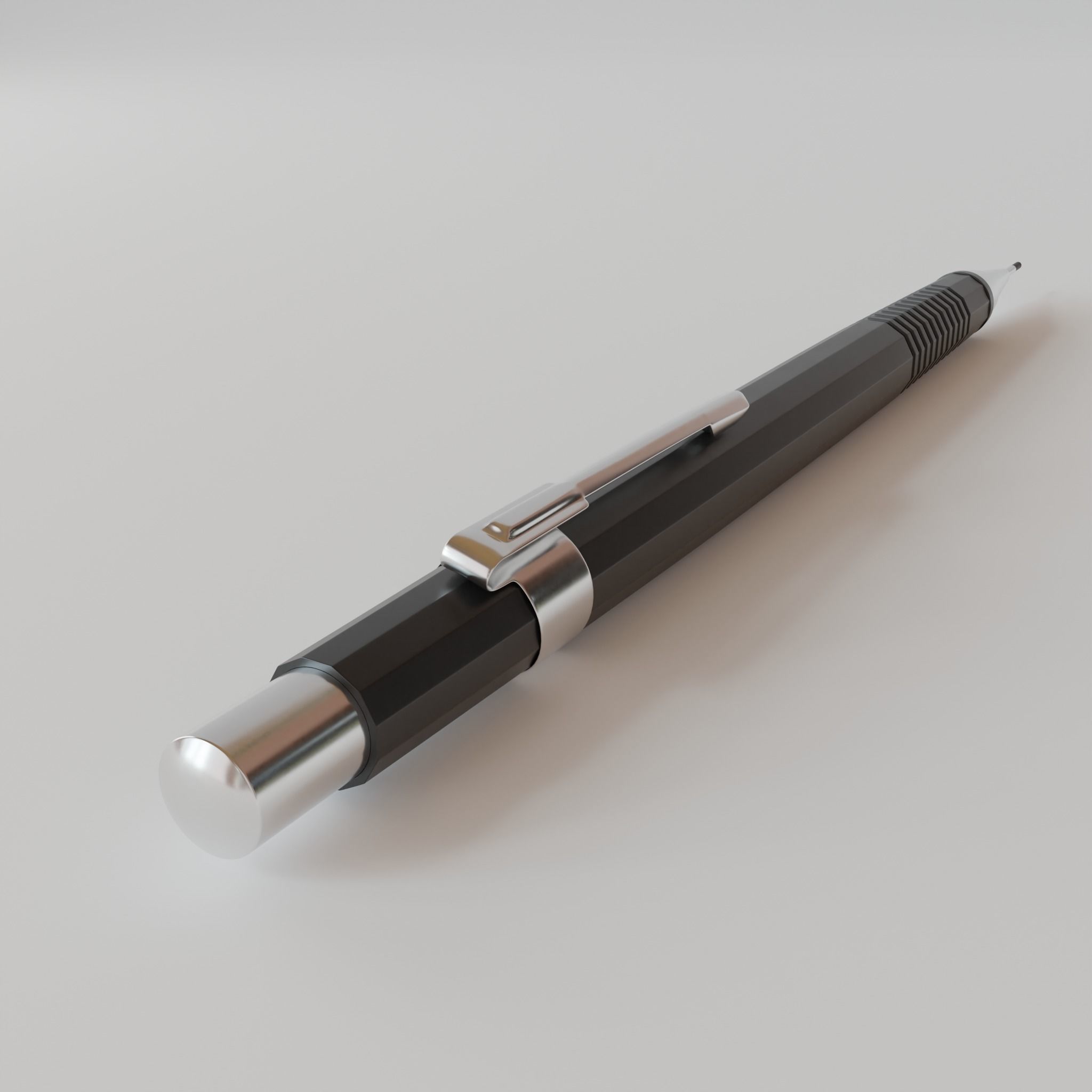 Mechanical Pencil 3D model_3