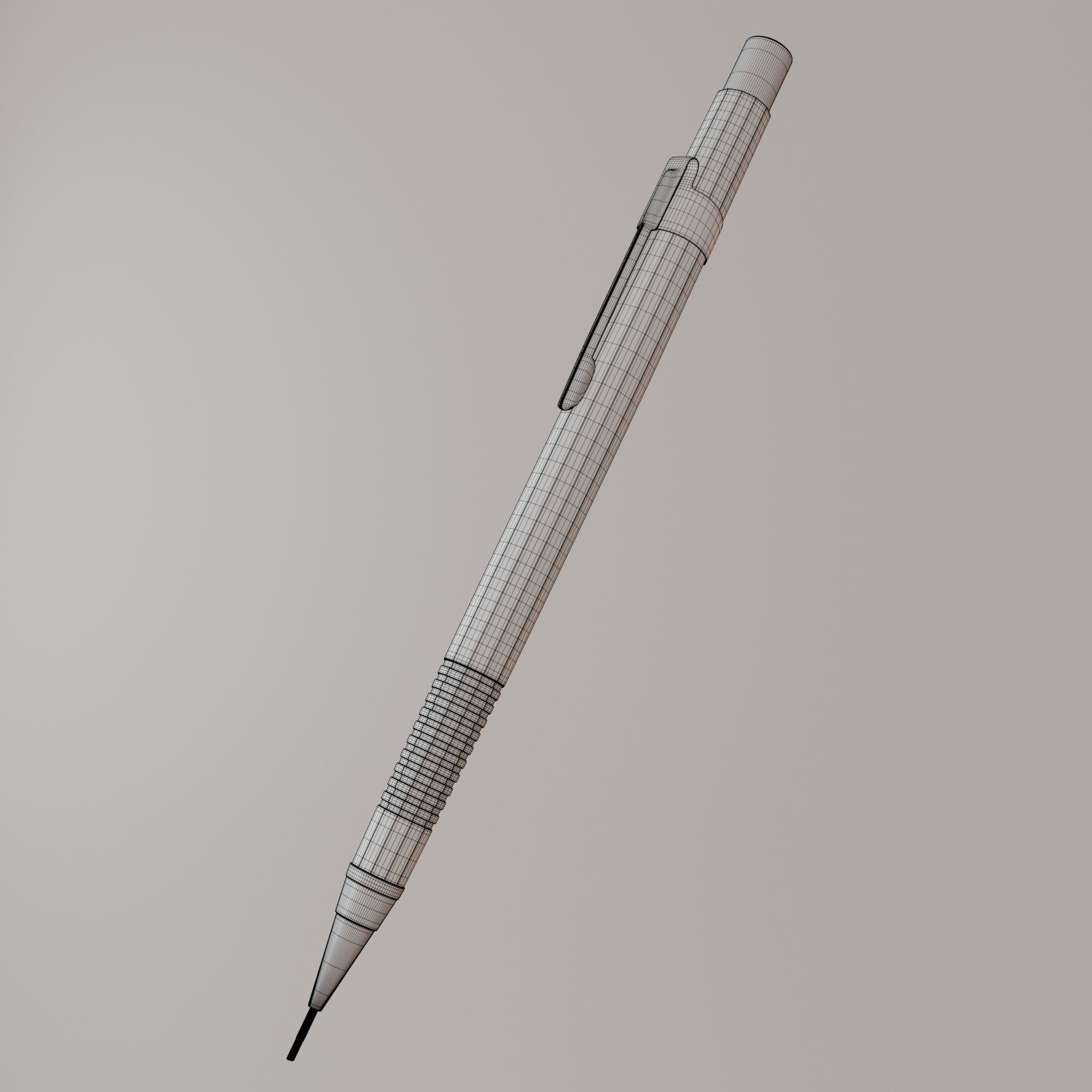 Mechanical Pencil 3D model_11