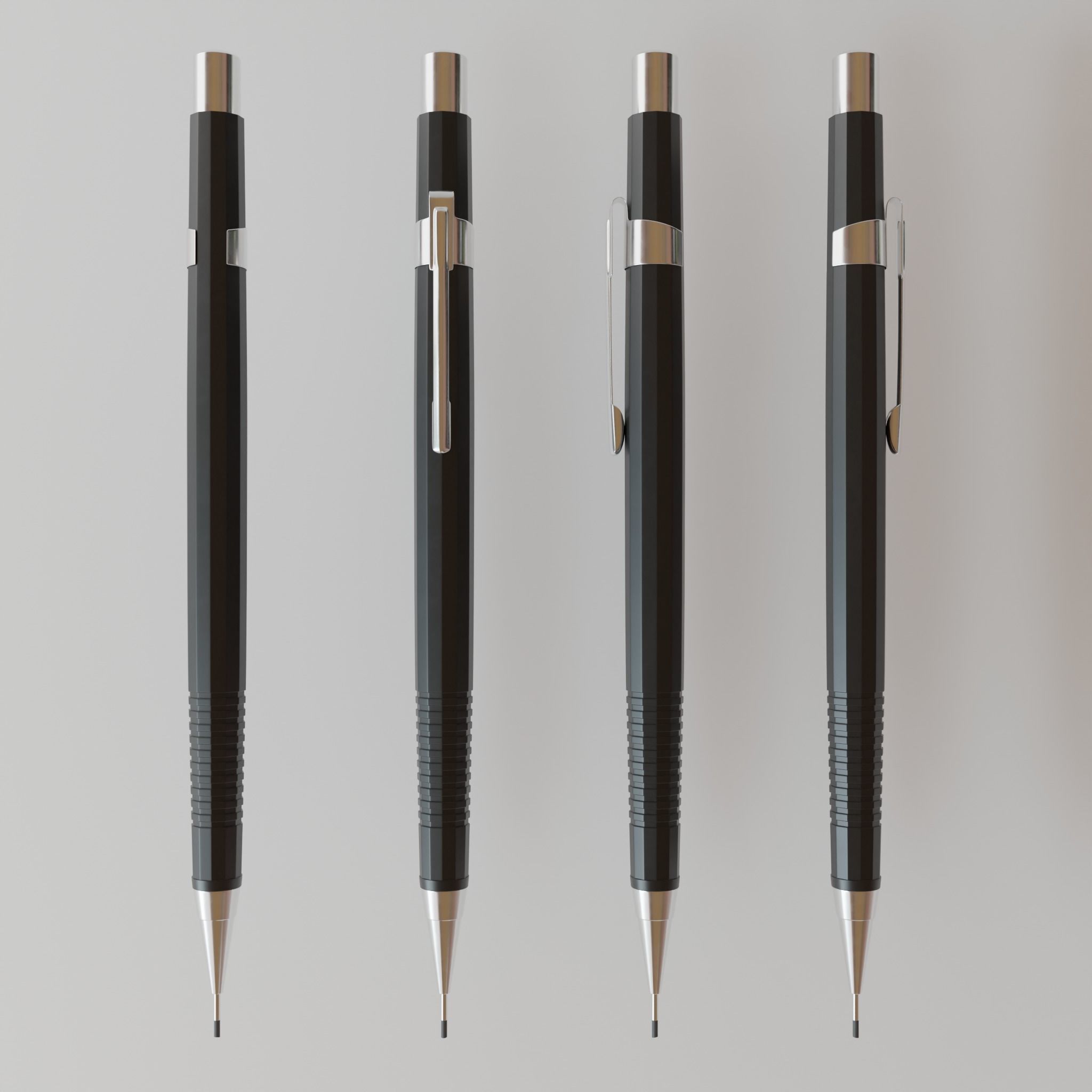 Mechanical Pencil 3D model_4
