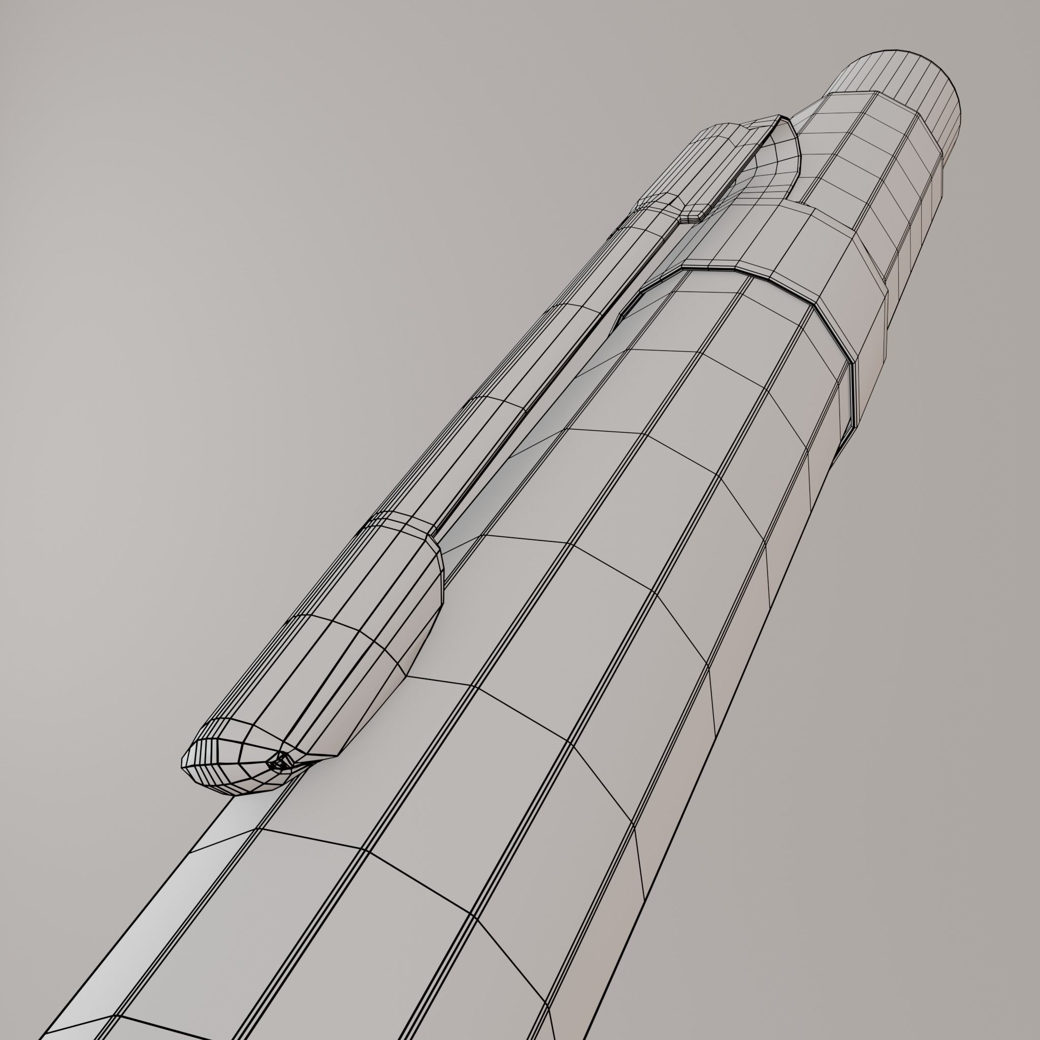 Mechanical Pencil 3D model_14