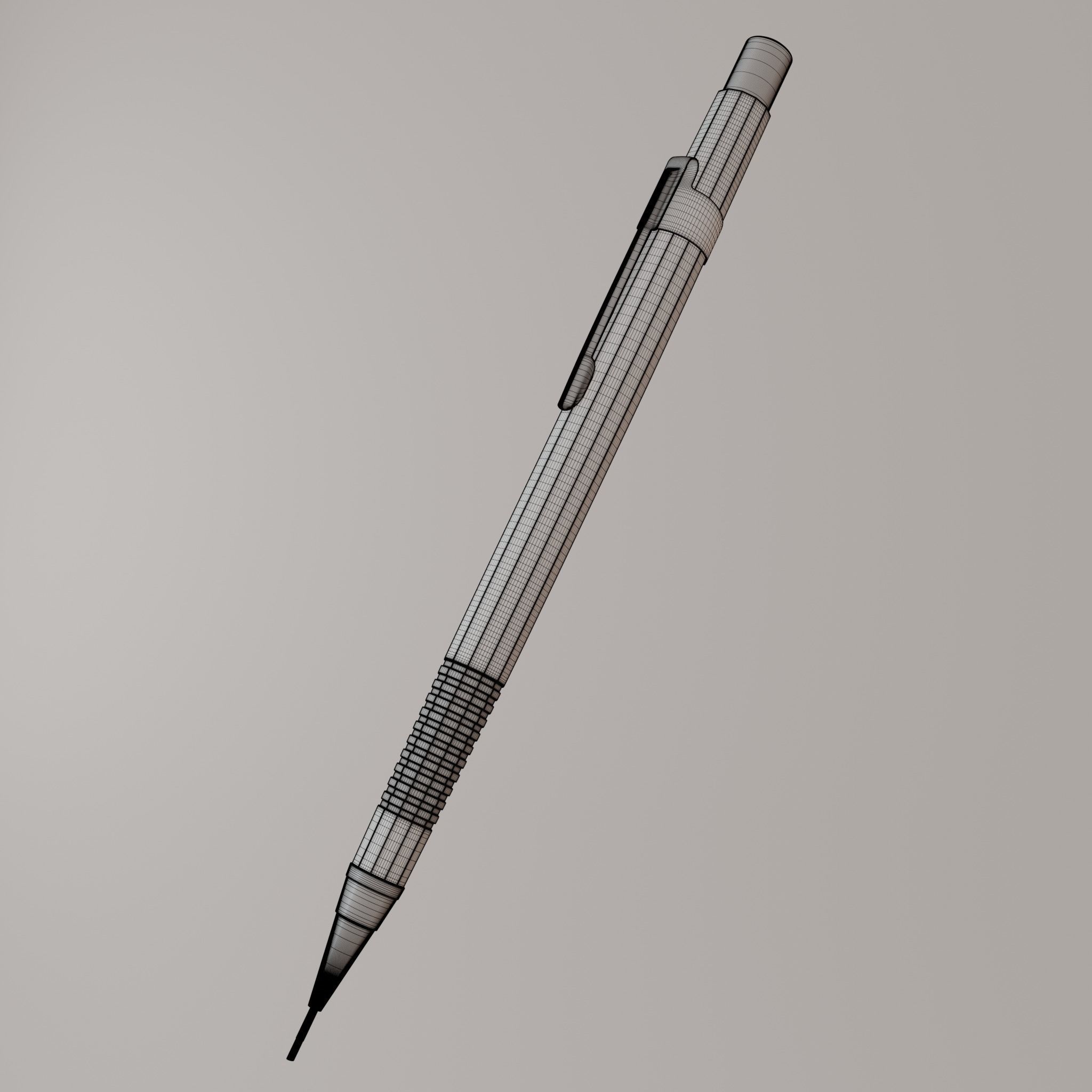 Mechanical Pencil 3D model_12