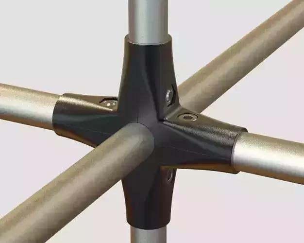 360 Pipe Joint 3D print model
