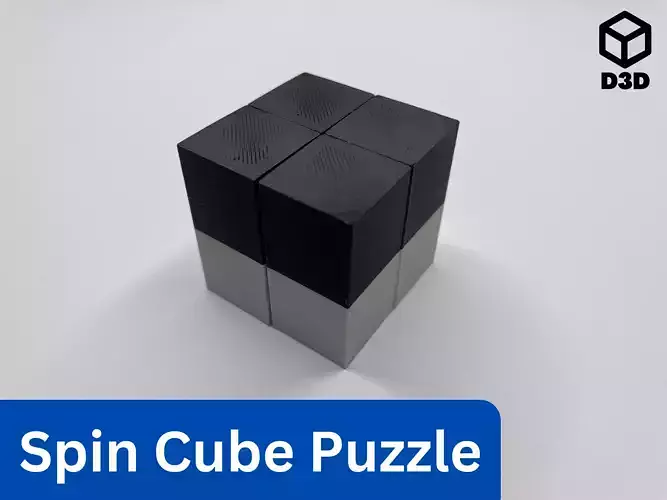 Spin Cube Puzzle