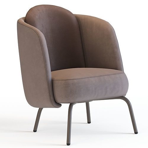  Armchair High DiTre Italia Lucia 3D model