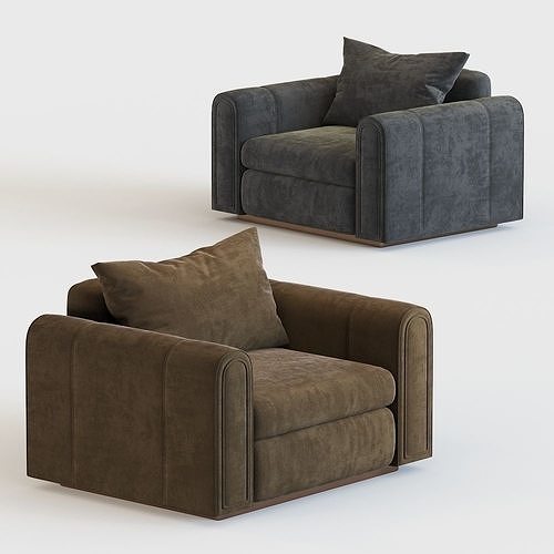 Armchair  Ludovica Mascheroni 3D model