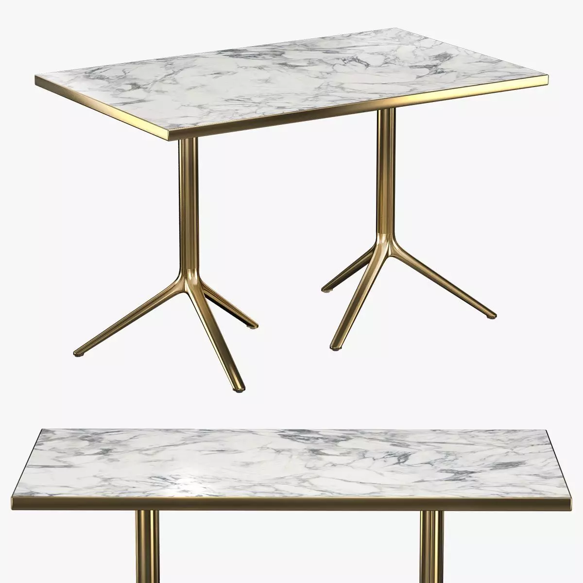 ELLIOT RECTANGLE TABLE 3D model
