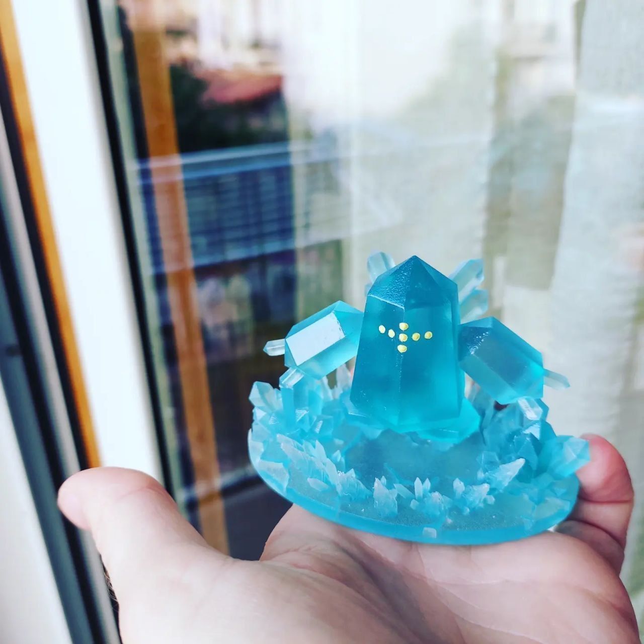 Pokemon Regice with base 3D print model_1