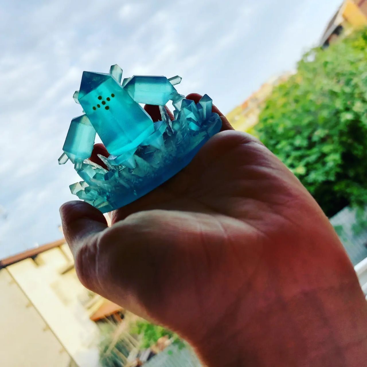 Pokemon Regice with base 3D print model_2