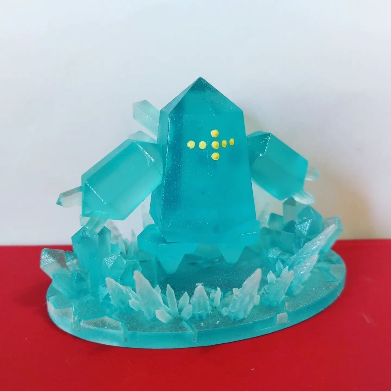 Pokemon Regice with base 3D print model_3