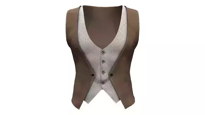 Mens Double Vest