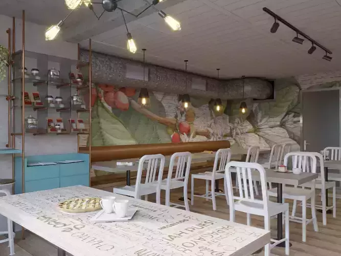 Modern Cozy Coffee Shop