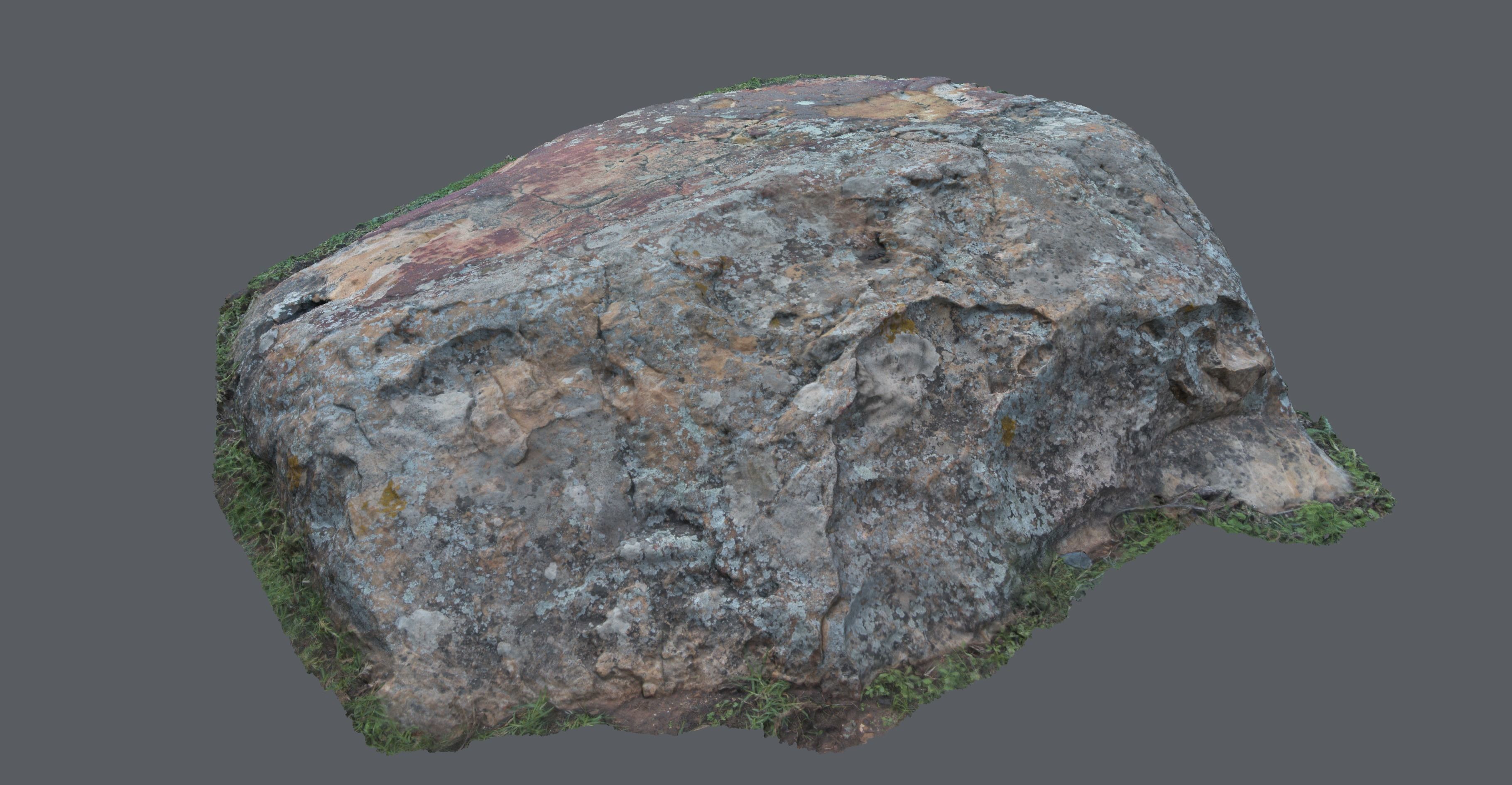 Rock001 rock 3D model_12