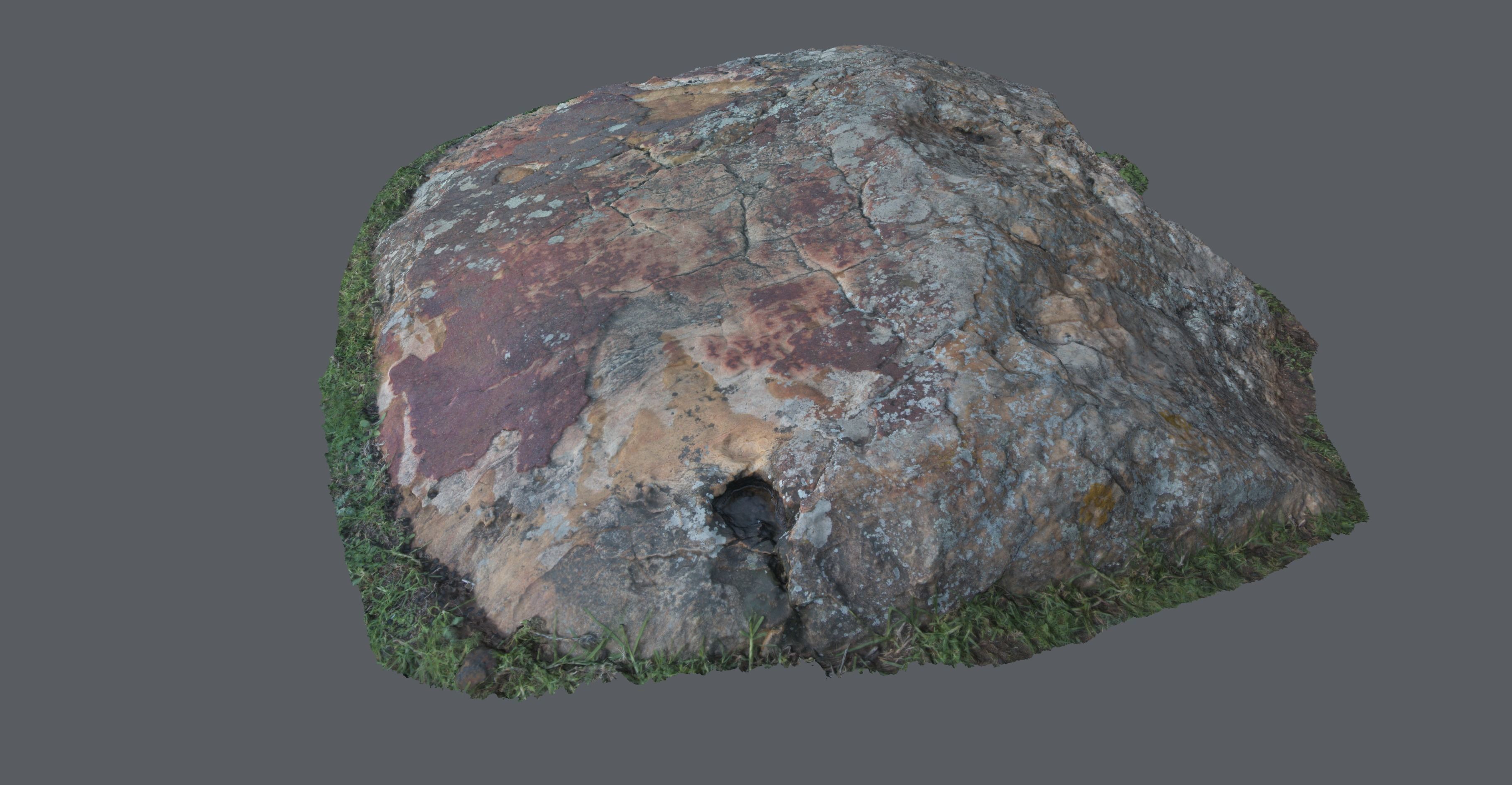 Rock001 rock 3D model_2