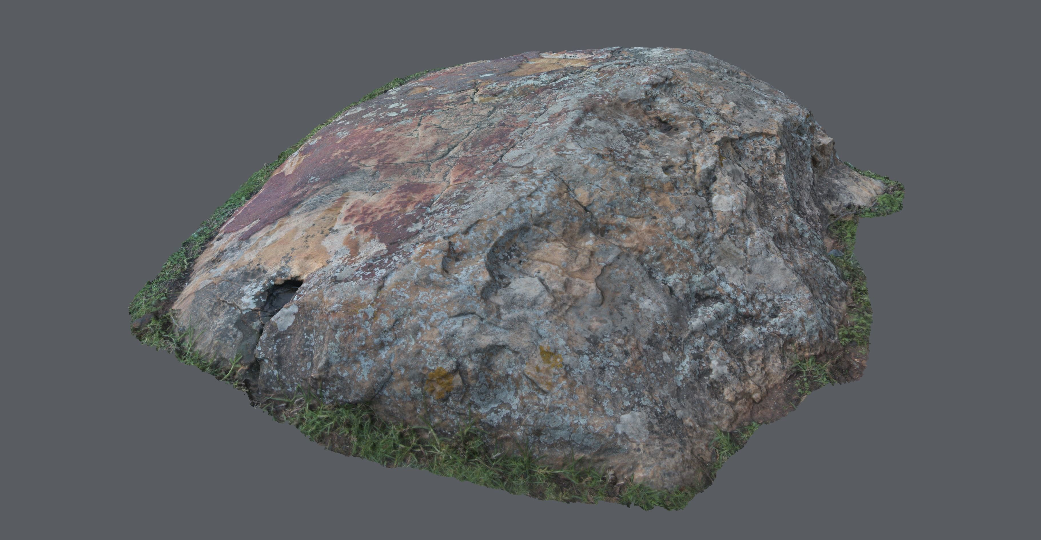 Rock001 rock 3D model_1