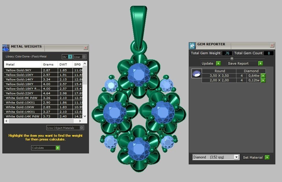 My Exclusive Pendant  3D 0114 printable model9ol20n 3D print model_20