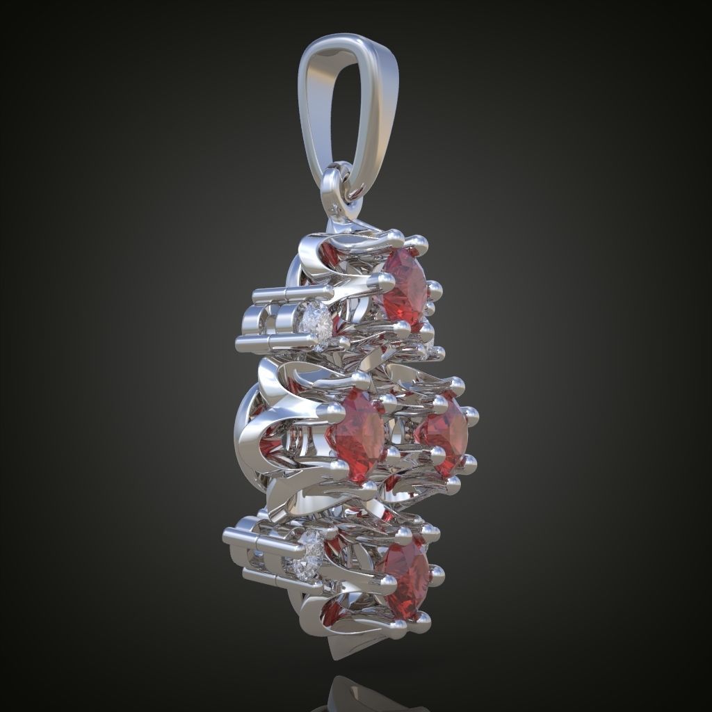 My Exclusive Pendant  3D 0114 printable model9ol20n 3D print model_9