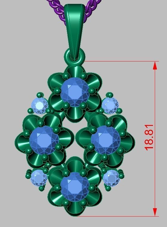 My Exclusive Pendant  3D 0114 printable model9ol20n 3D print model_21