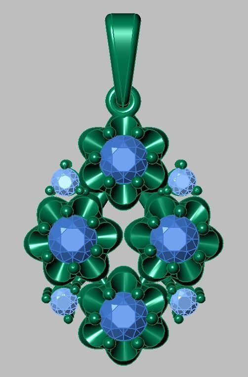 My Exclusive Pendant  3D 0114 printable model9ol20n 3D print model_17