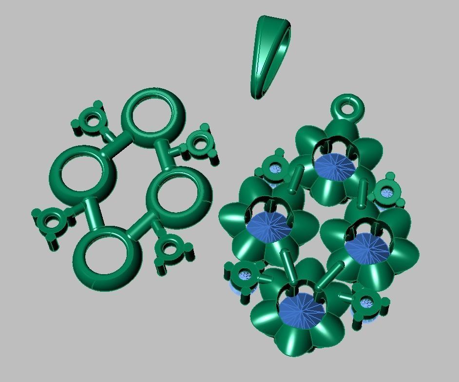 My Exclusive Pendant  3D 0114 printable model9ol20n 3D print model_19