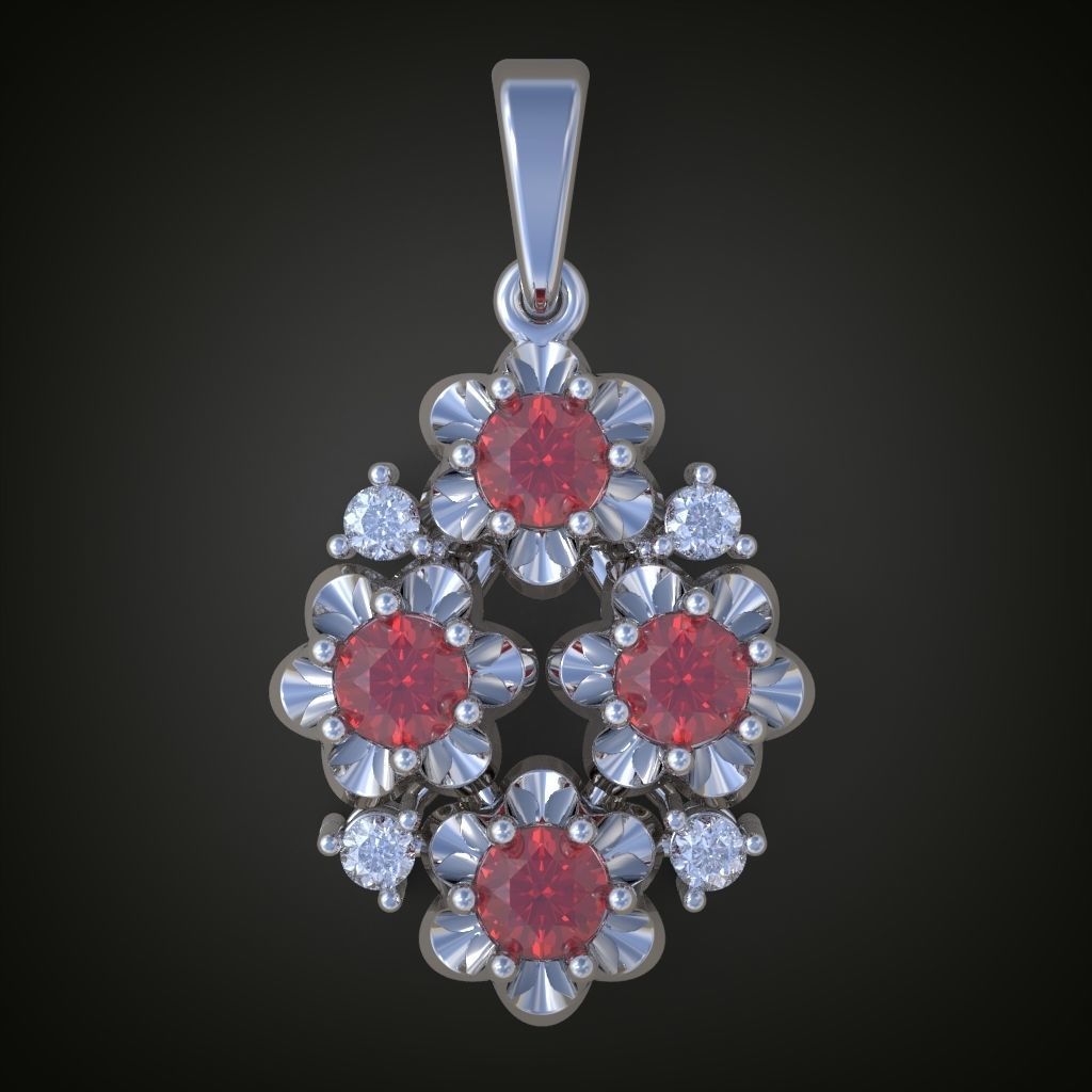 My Exclusive Pendant  3D 0114 printable model9ol20n 3D print model_1