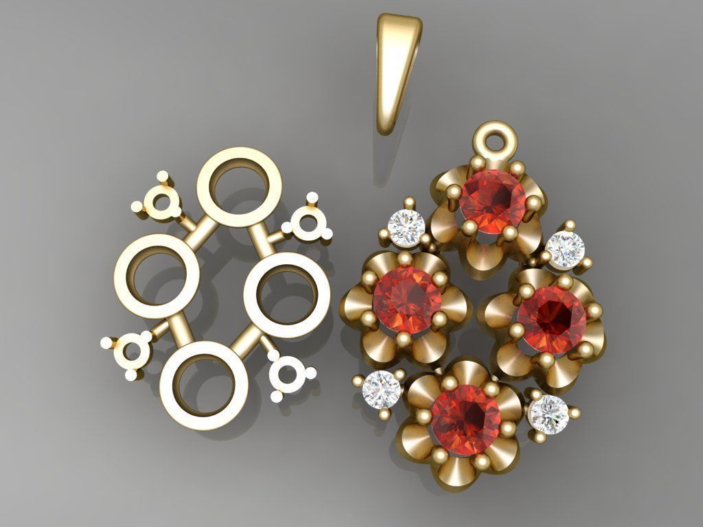 My Exclusive Pendant  3D 0114 printable model9ol20n 3D print model_15