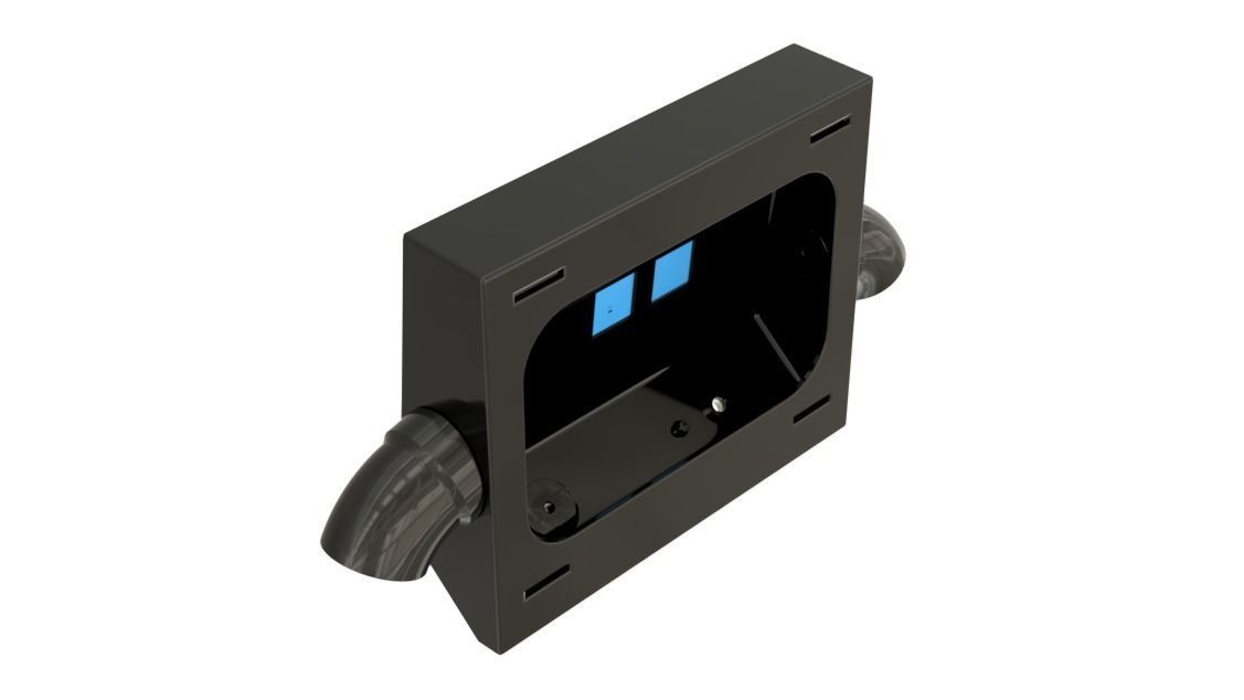 Star Wars - 181st Tie Pilot Type A Chest Box 3D print model_3