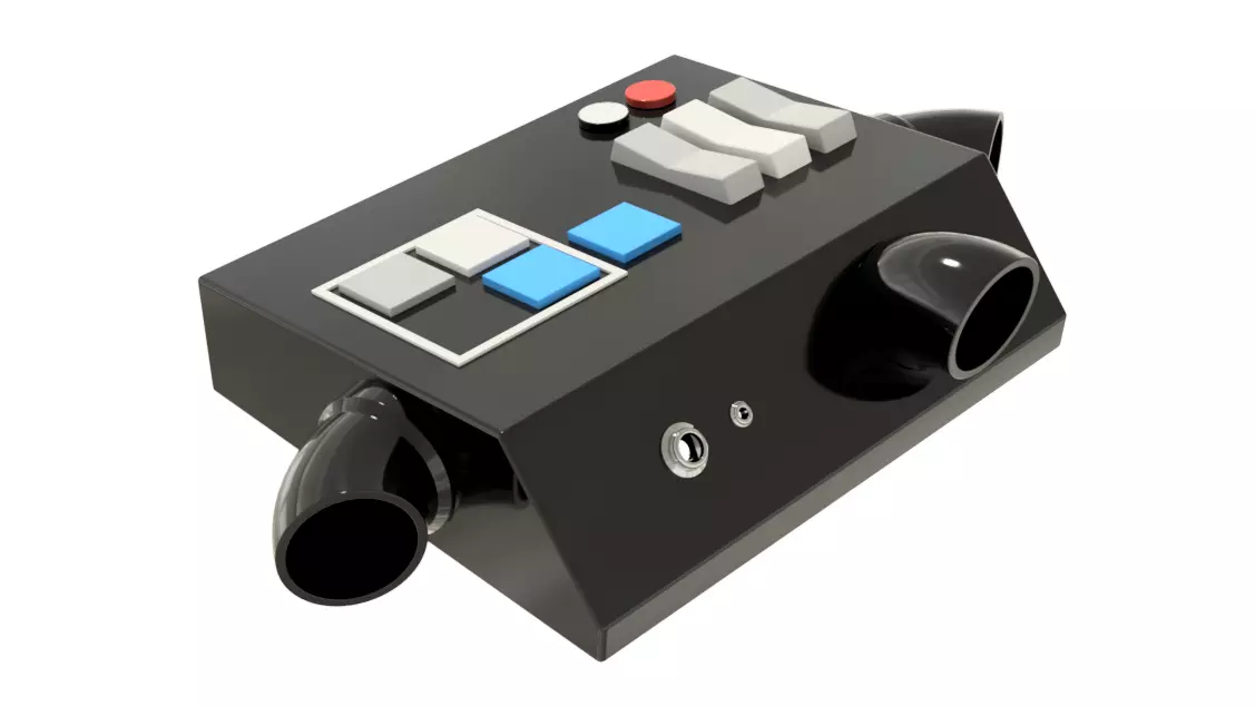 Star Wars - 181st Tie Pilot Type A Chest Box 3D print model_0