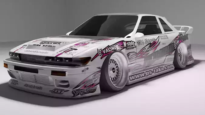 Nissan Silvia S13 BNSport 3D model
