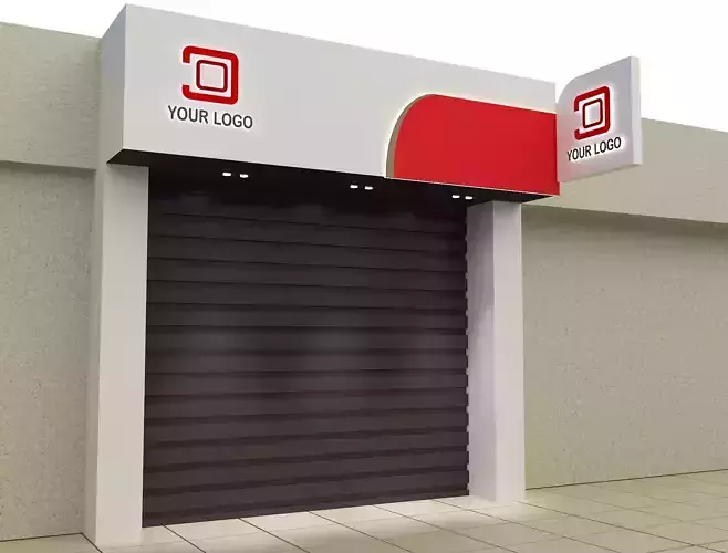 Car service entrance logo sign a615c