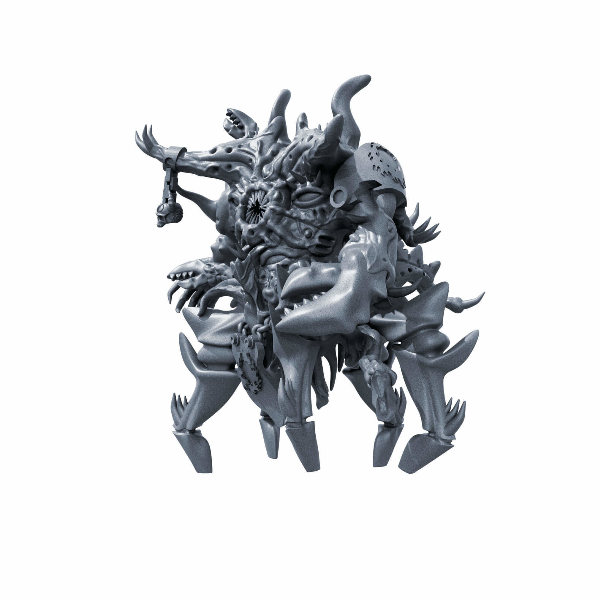 Spawns Of Chaos Wargame Proxy Miniatures 3D print model_6