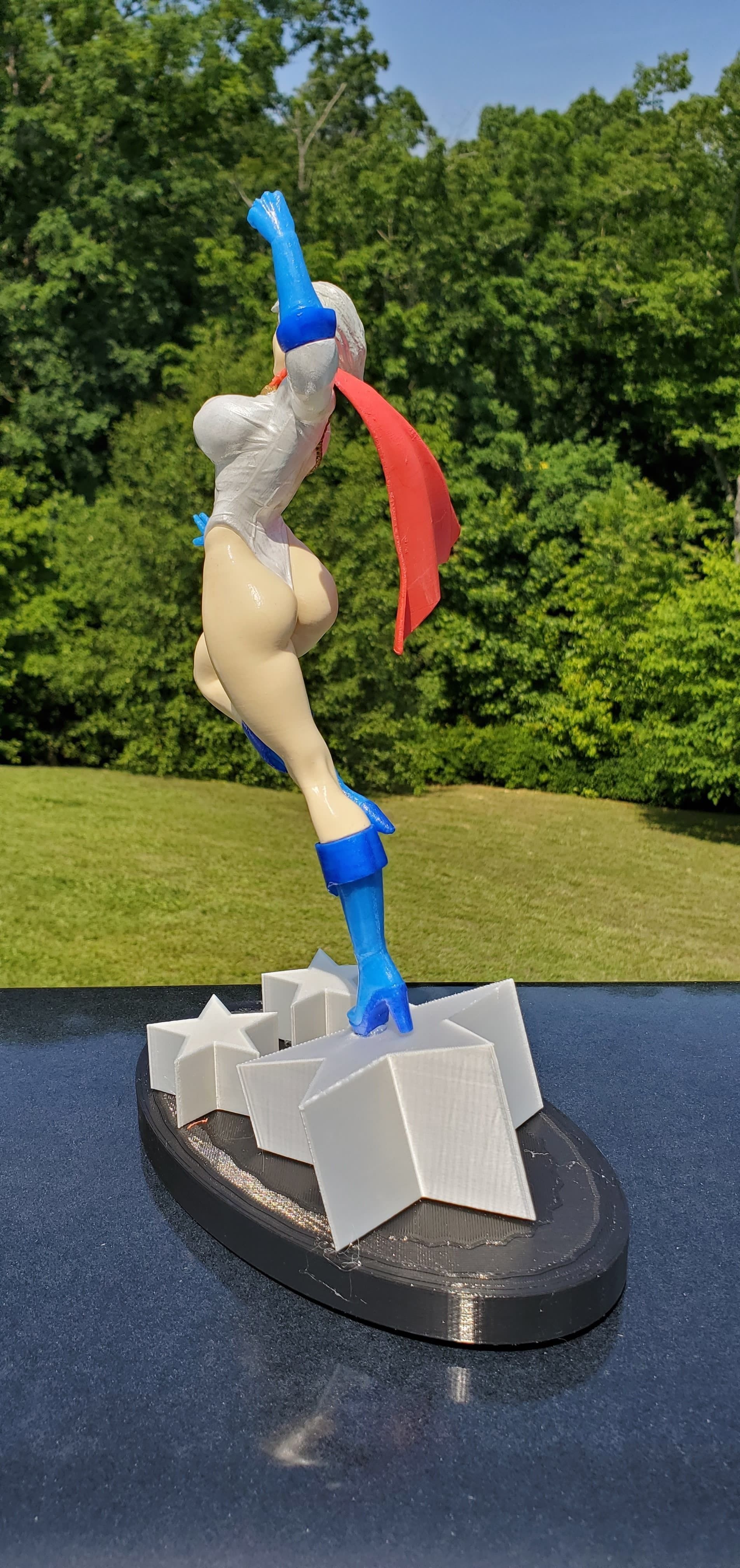 power Girl 3D print model_7