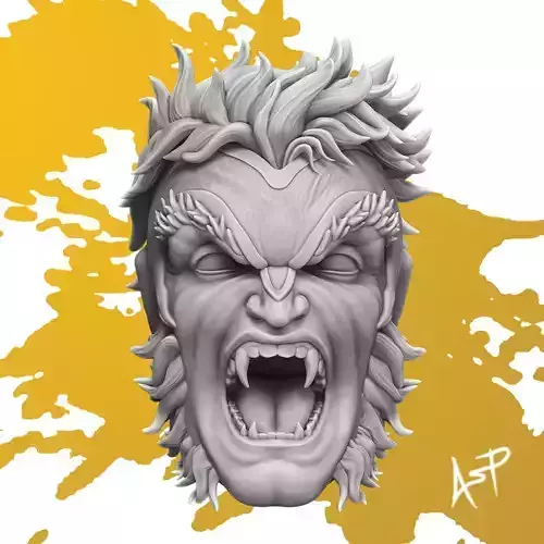 Sabretooth Head