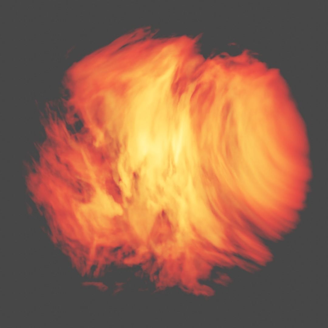 Procedural Flame Blender  Texture_3