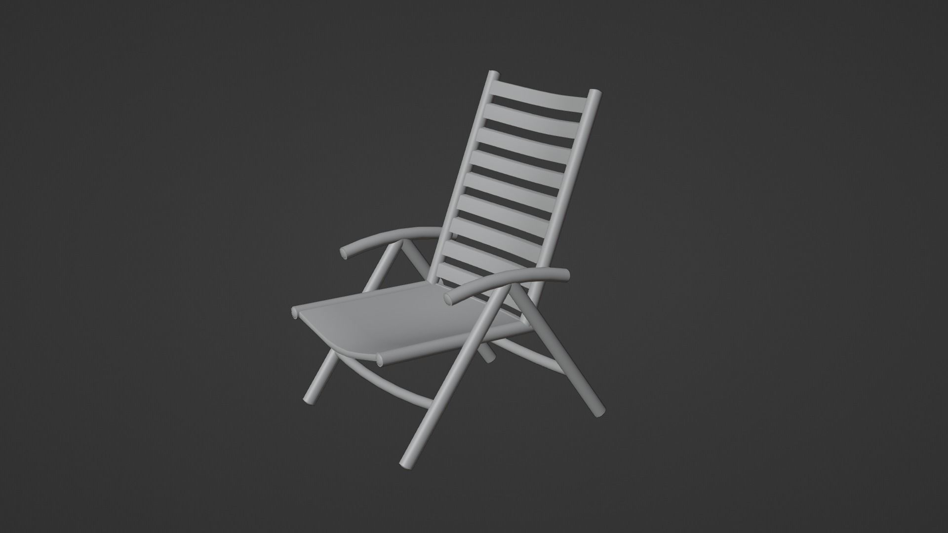 Patio outdoor table with chairs and umbrella 3 3D model_29