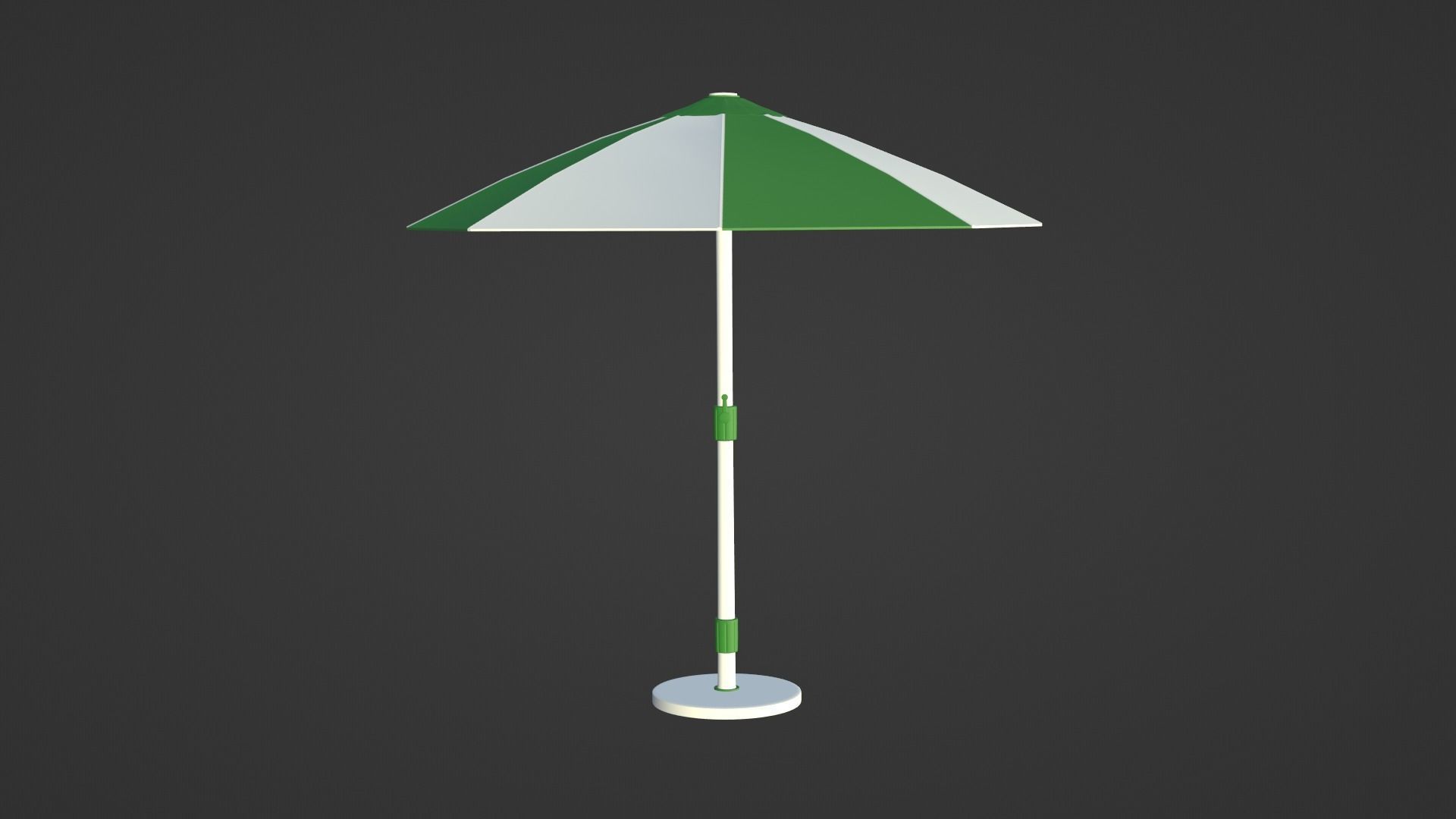Patio outdoor table with chairs and umbrella 3 3D model_33